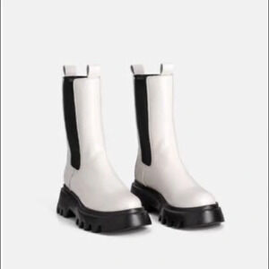 Adika Stomp Faux Leather Boots